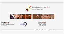 Desktop Screenshot of berufskolleg-marienhaus.de